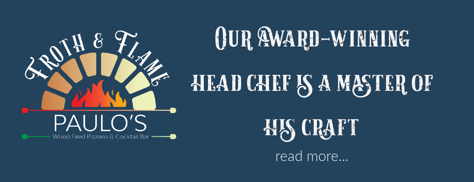 Award Winning Chef